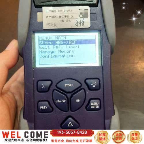 JDSU OLP-55光功率计，型号P-55，良，轻微详谈报价
