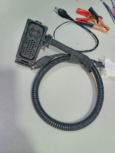 奥迪大众0AM ODE 02E DQ200变速箱读写数据带重启开关测试平台线
