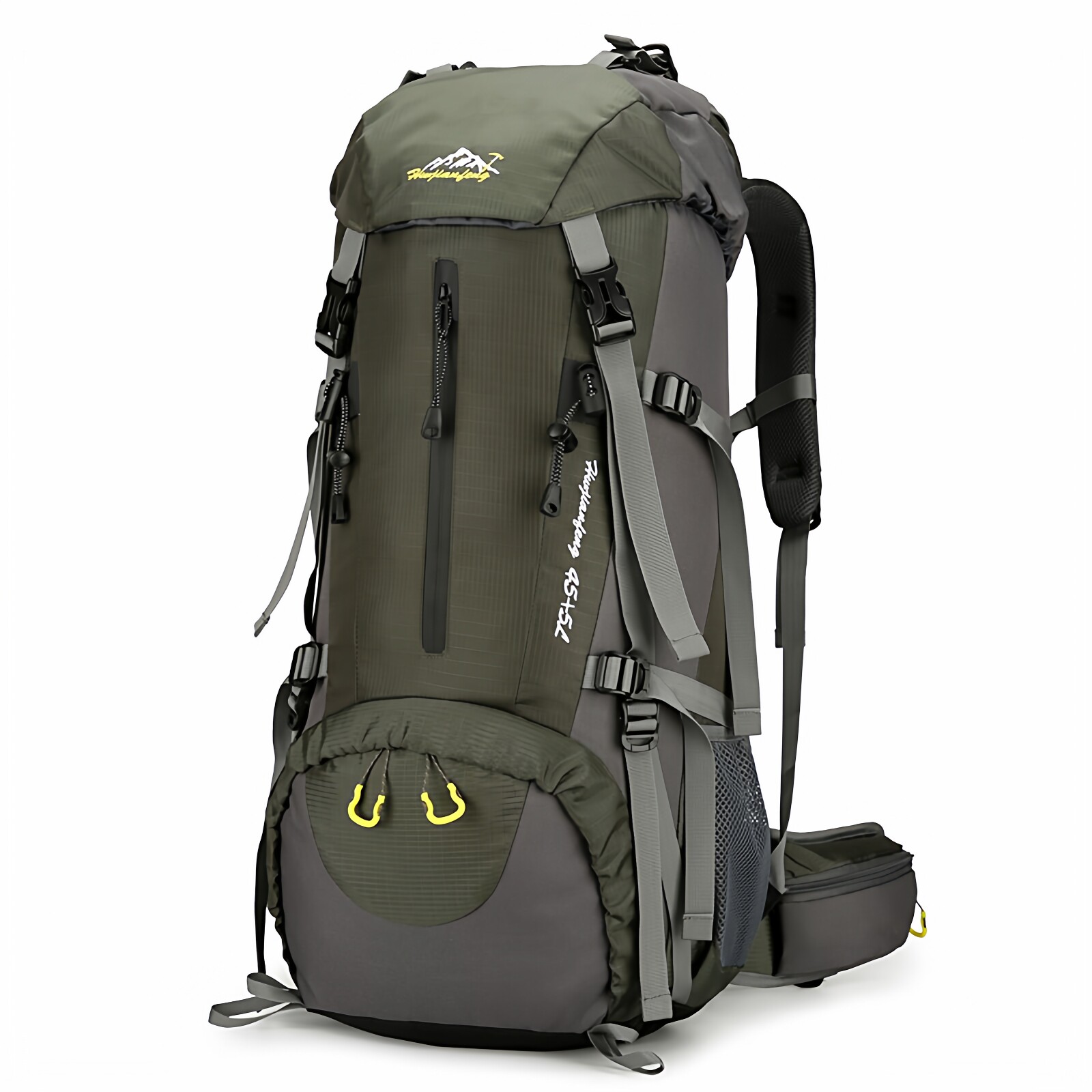 专业户外登山双肩包男50L超轻大容量徒步旅行耐磨45+5L女露营背囊