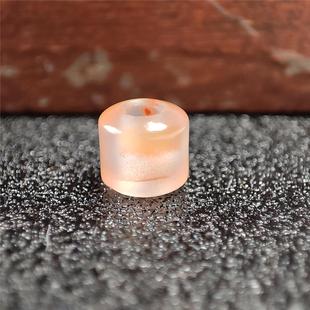 2.5毫米大孔道珠子南红玛瑙桶珠老型散珠手串水晶手链配饰diy配珠