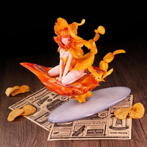 正版WeArtDoing薯片魔女手办GK潮玩模型