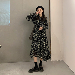 #Real price: French Ruffle Floral Dress