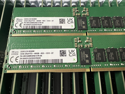 海力士/SK 32G 2RX8 PC5-4800B ECC REG服务器内存条