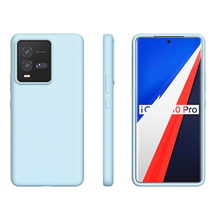 适用iQOO10手机壳12纯色iQOO10Pro液态硅胶Neo7全包Z3爱酷6SE简约Z6/Z8/11/Z9/Neo9防摔7SE保护套Z5X竞速y53s
