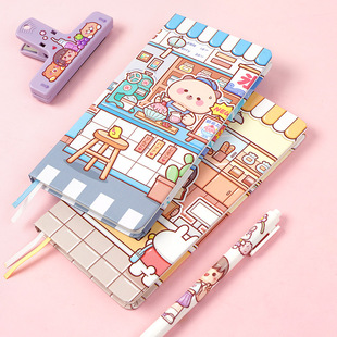 小麻薯weeks手帐本方格周计划本手账本可爱少女心ins高颜值笔记本