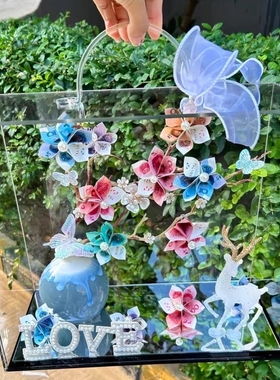 发财树有钱花diy材料包全套