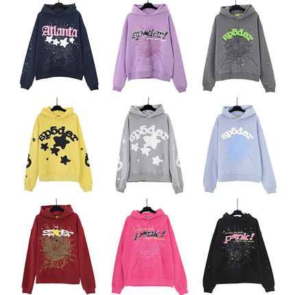 American Trendy Brand Sp5Der Hoodie Men's Young Thug Celebrity Style Sweatshirt Foam Ins