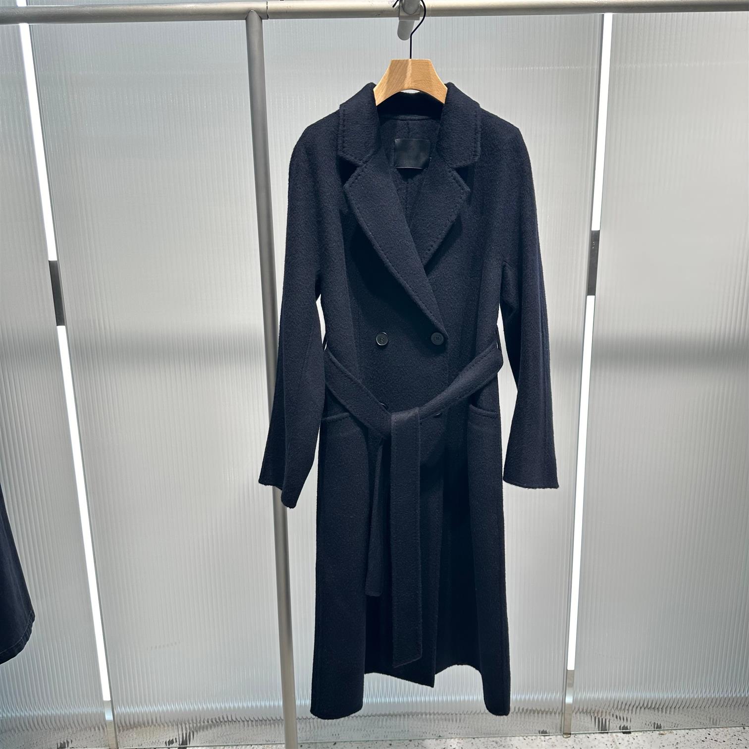 商场同款2025秋冬新时尚气质大衣女中长款毛呢外套AR234021-2980