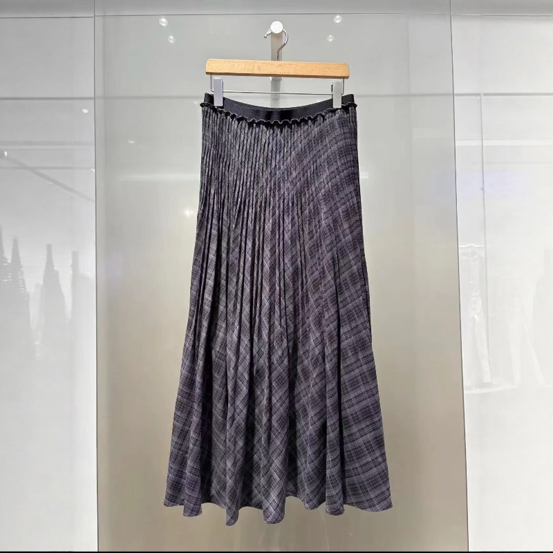 商场同款2025秋新时尚修身不规则裙摆A字半身裙腰裙5GA141581-798