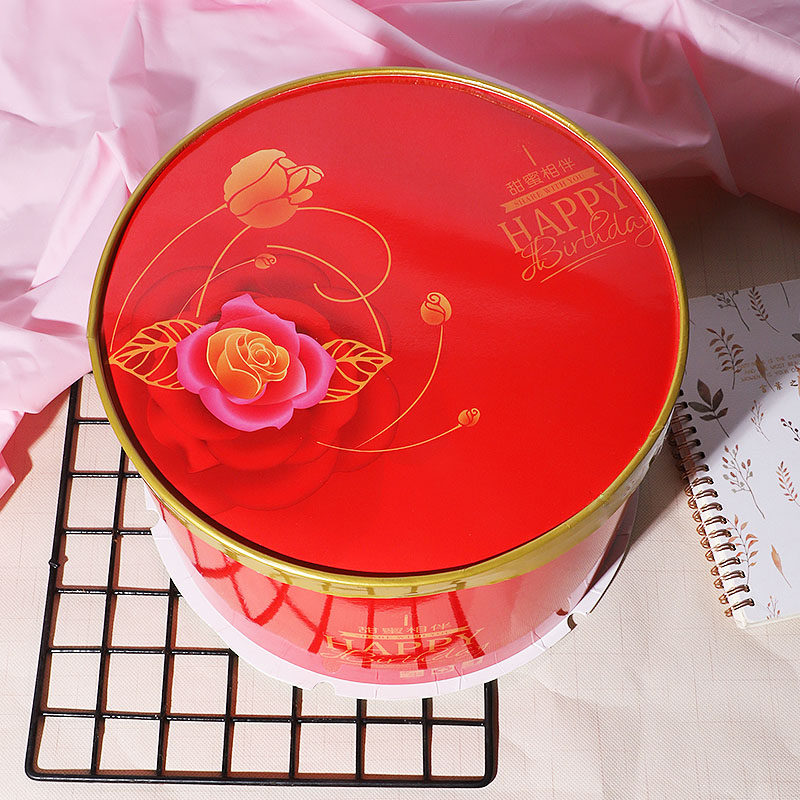 蛋糕盒包装喜饼花馍6寸8寸10寸12寸14寸16寸18寸双层三层圆盒包邮,厨房/烹饪用具,点心包装盒/包装袋,淘宝优惠券,粉丝福利购,淘宝优惠卷