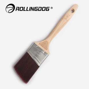 ROLLINGDOG滚动狗 斜口斜角油漆刷子墙刷工具家具柜子毛刷10270