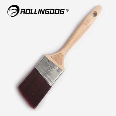 ROLLINGDOG滚动狗 斜口斜角油漆刷子墙刷工具家具柜子毛刷10270