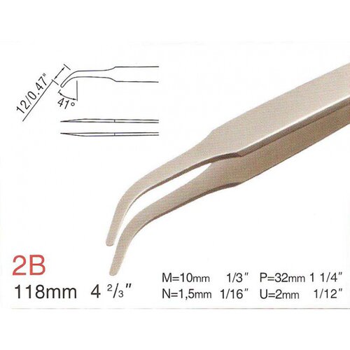 瑞士Rubis镊子2B-SA 圆头镊子 rubis tweezers