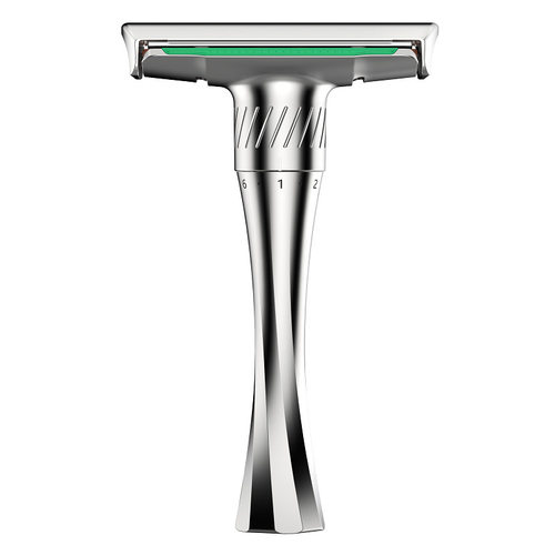 名士新款剃须刀刮须男士可调锋利度水洗不锈2000SA双面刀架