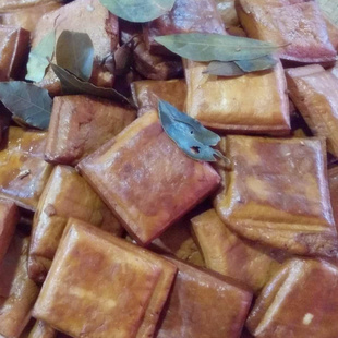 五香豆腐干 盐卤豆腐 浙江台州临海特产 无添加素食豆干零售小吃