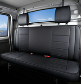 五菱双排荣光新卡小卡后排三人座专用座椅套全包围皮革四季 座垫套