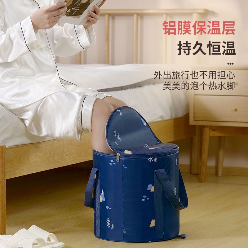 泡脚袋桶泡脚盆专用桶家用可折叠
