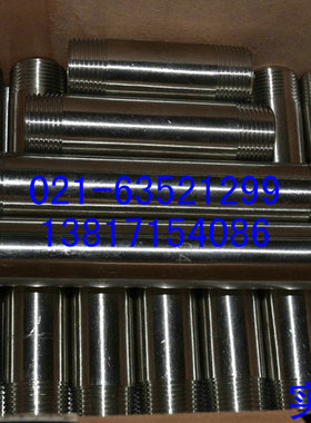 不锈钢201 304管件圆管子外丝加长外螺纹接头3/8=3分=DN10