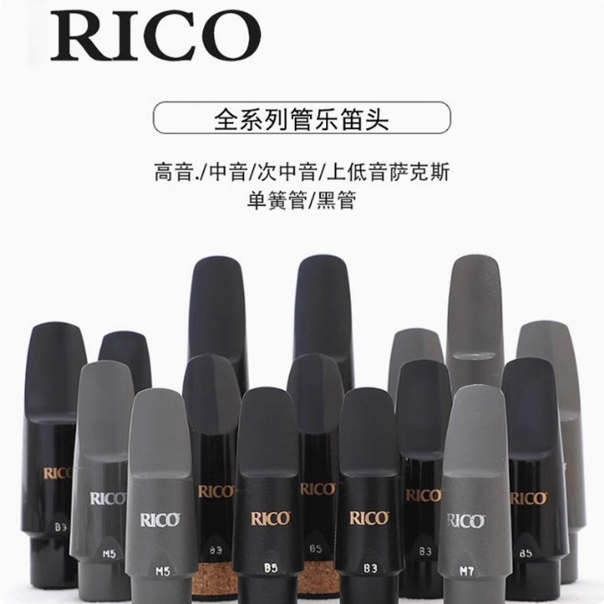 RICO达达里奥瑞口笛头中音高音