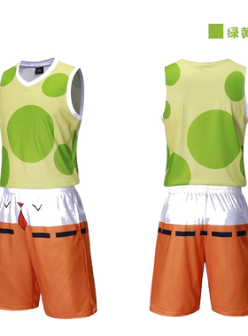 全明星短袖大码篮球服套装定制