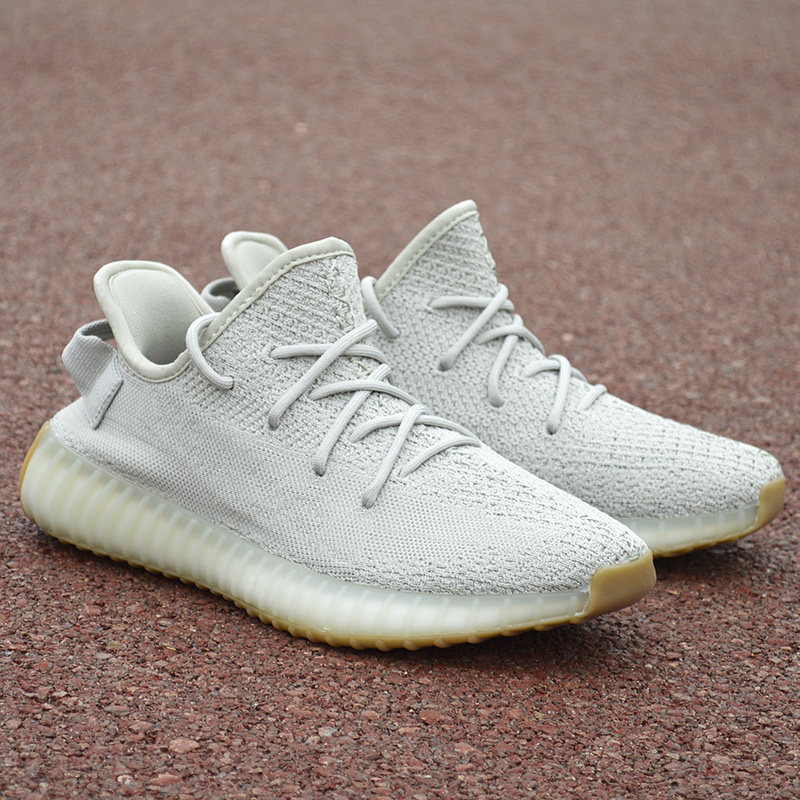 diao yeezy帝奥椰子鞋350v2芝麻酱灰色真爆男白冰淇淋莆田运动鞋