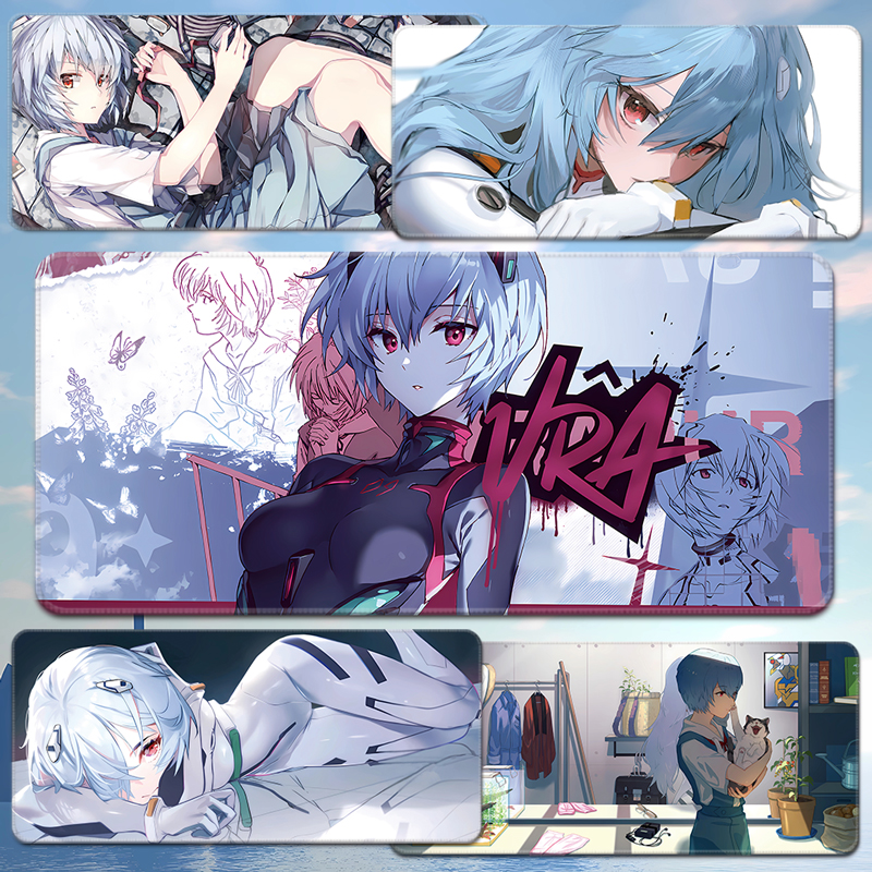 EVA绫波丽鼠标垫超大书桌垫动漫