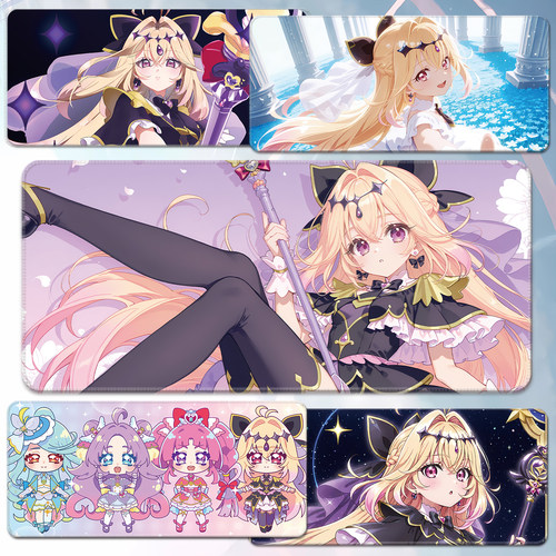 名侦探光之美少女鼠标垫锁边桌垫