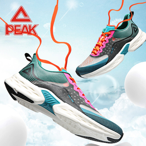 匹克轻弹科技轻速跑鞋男悦跑运动鞋舒适春夏透气情侣款轻便跑步鞋