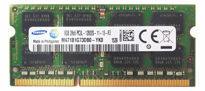 三星8G 12800S DDR3L 1600 SODIMM笔记本内存条 M471B1G73DB0-YK0