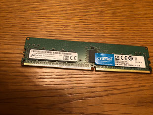 2G6E1镁光8G DDR4 2666 REG服务器内存 MTA18ASF1G72PDZ 2RX8 ECC