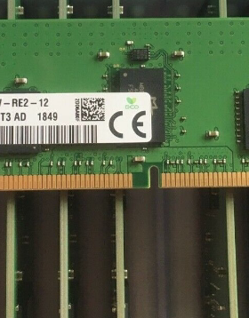 SK海力士现代16G 2RX8 PC4-2666V ECC REG HMA82GR7CJR8N-VK内存