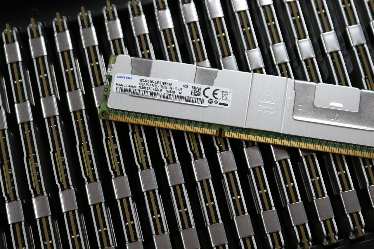 全新SK 三星64G 8RX4 DDR3 1600L 12800 ECC REG RDIMM服务器内存