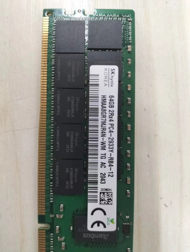 SK海力士 64G 2RX4 PC4-2933Y-RB3-12 REG 内存HMAA8GR7MJR4N-WM