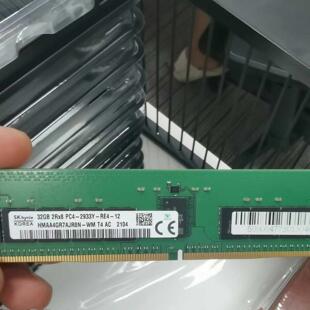 SK海力士32G 2RX8 PC4 2933Y ECC REG服务器内存HMAA4GR7AJR8N-WM