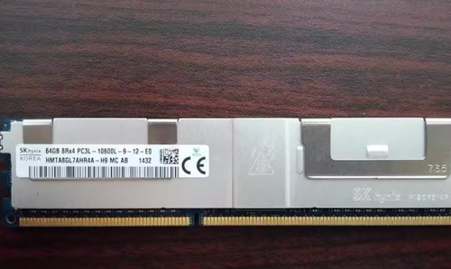 三星现代64G DDR3 1333 ECC REG 8Rx4 PC3L-10600L服务器内存64GB