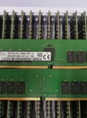 联想 4X77A08632 服务器内存16G 2RX8 PC4-3200AA-RDIMM ECC DDR4