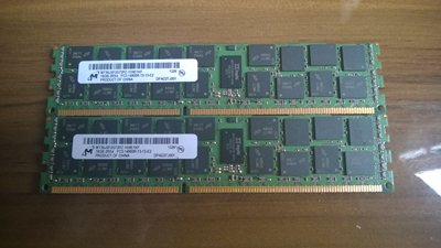 镁光16G 2RX4 PC3-14900R 1866 DDR3内存MT36JSF2G72PZ-1G9E1HE/F