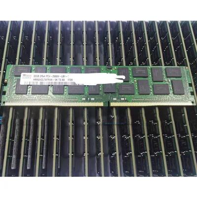 SK现代HMA84GL7AFR4N-VK 32G 2RX4 PC4-2666V-L LRDIMM服务器内存