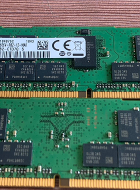 三星原厂 M393A4K40BB2-CTD7Q 32G 2RX4 DDR4 2666V 服务器内存