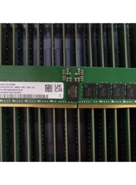 SK 32G 2RX8 PC5-5600B-R ECC DDR5 HMCG88AGBRA191N 服务器内存