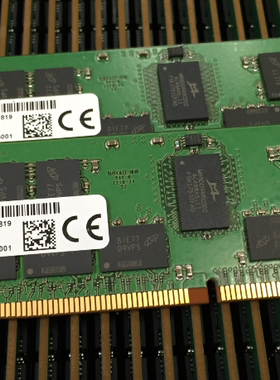 镁光/SK 32G 2RX4 2666 ECC REG DDR4 32G 2400 REG 服务器内存条