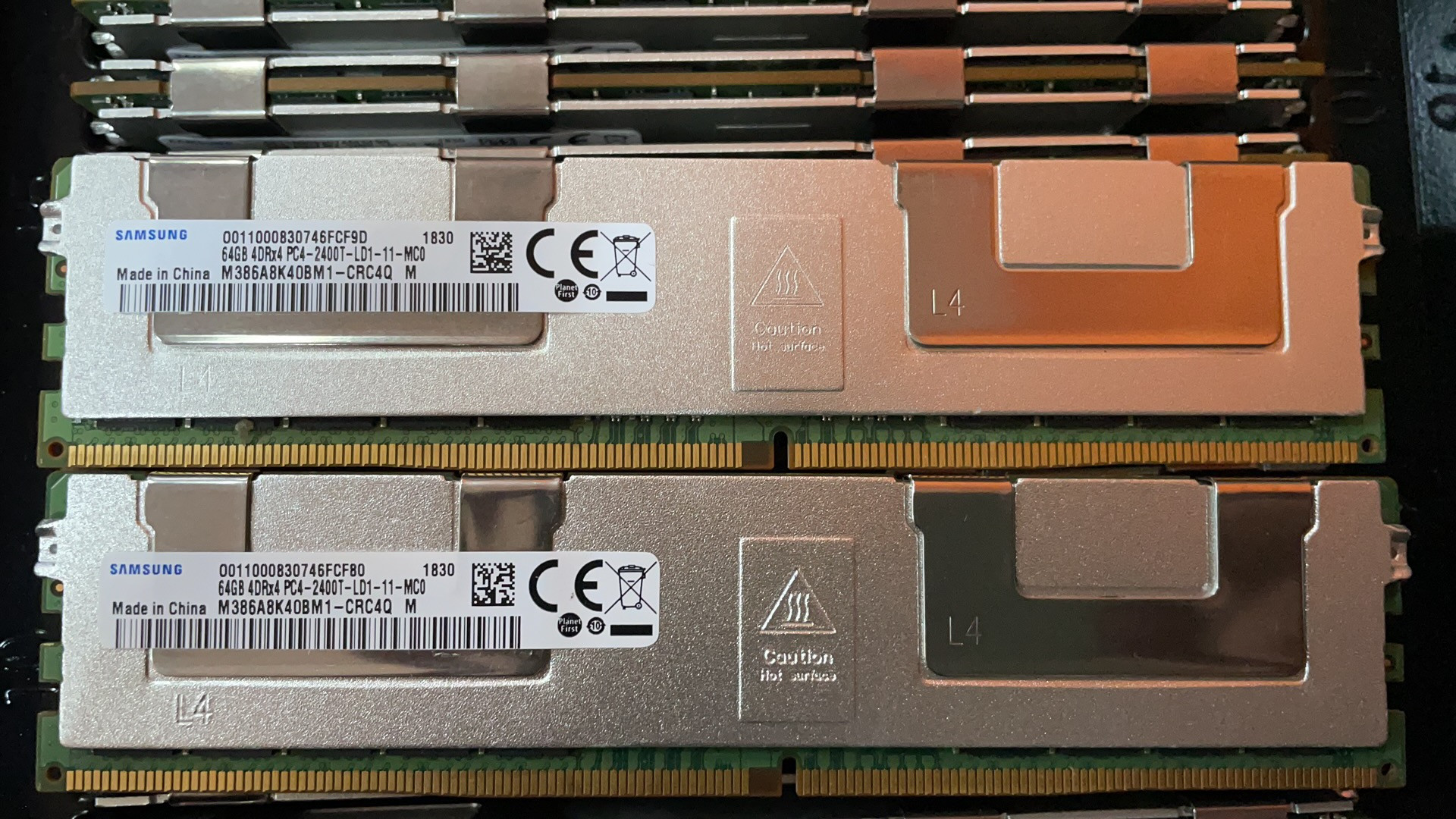 DELL R530 R630 R730 64G DDR4 PC4-2400T ECC REG服务器内存条