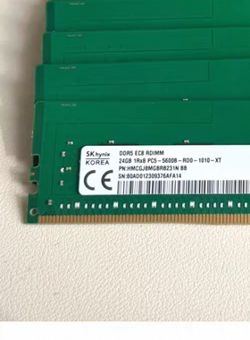 SK/hynix 24GB 1RX8 PC5-5600B-R服务器内存 HMCGJ8MGBRB231N