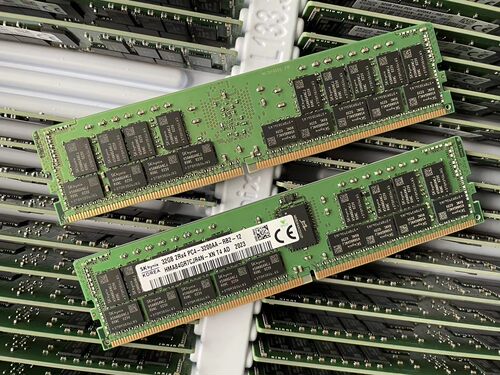 SK hynix海力士32G DDR4 2RX4 3200 ECC REG内存HMA84GR7CJR4N-XN