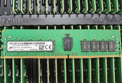 镁光 32G 1RX4 PC4-2933Y REG MTA18ASF4G72PZ-2G9E1TI服务器内存