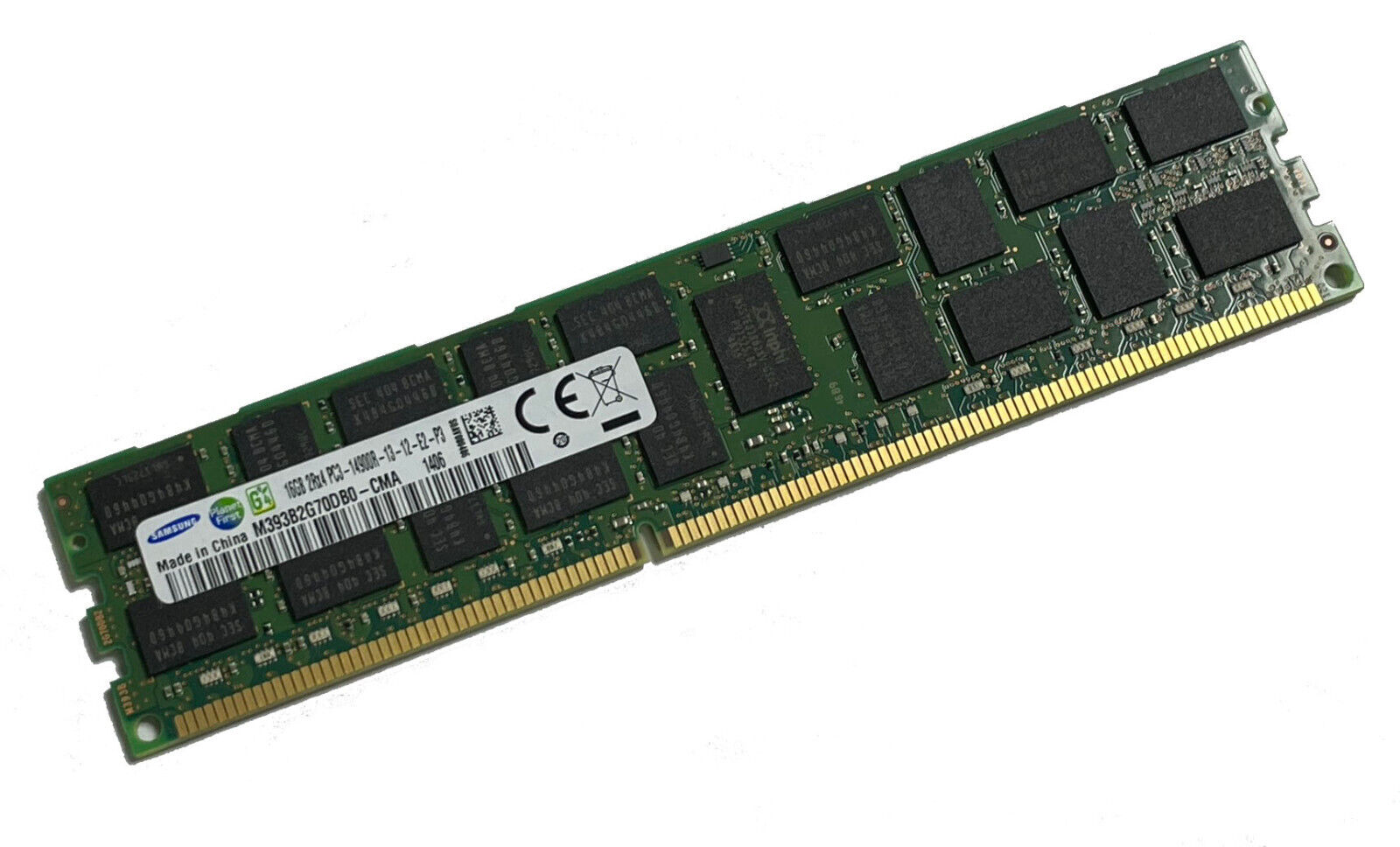 原厂 三星 16G 2RX4 PC3-14900R DDR3 1866 ECC REG 服务器内存