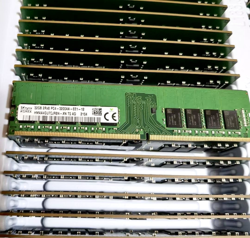 全新SK海力士HMAA4GU7CJR8N-XN 32G 2RX8 PC4-3200AA-EE1 纯ECC