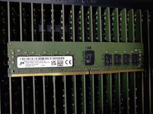 32G 1RX4 PC4-3200A-R 服务器内存 MTA18ASF4G72PZ-3G2F1VI