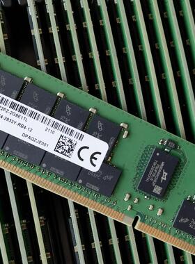 MT/镁光 原装64GB PC4-2933Y 2666V 3200A内存64G DDR4 REG RDIMM