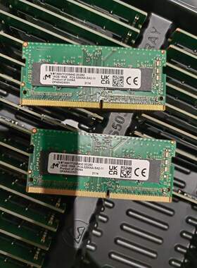 镁光 8G 1RX16 PC4-3200AA-S DDR4笔记本内存MTA4ATF1G64HZ-3G2E2